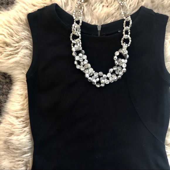 Ann Taylor Black Shift Dress - Picture 1 of 7